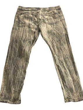 Social Collision Straight-Leg tie dye Jeans - Gray/Black
